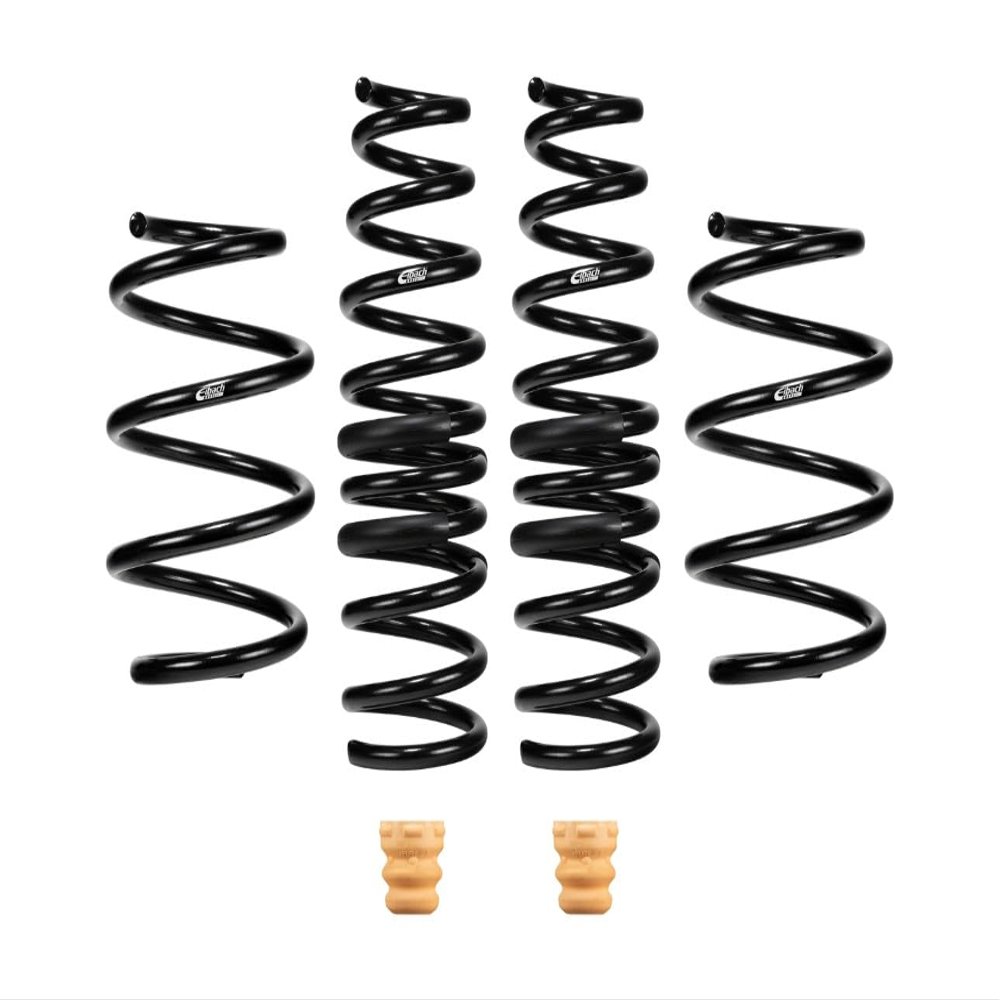 Eibach Suspension Spring Kit, PRO-KIT, Lowering, 4 Coil Springs, Black Powder Coat, compatible with Kia K5 2021-24, Kit