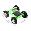 Toyvian DIY Solar Powered Car Kit for Kids Stem Science Projects Educational Engineering Toy with Motor Assembly Components Indoor Outdoor Use view 3