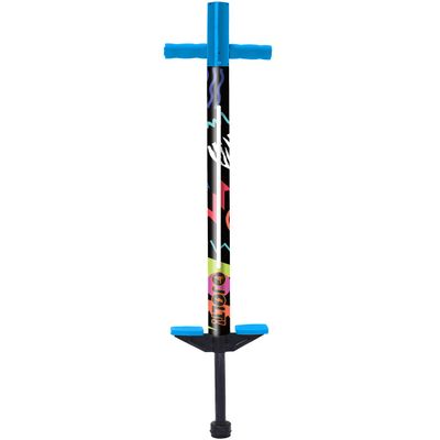 Flybar Glow Jolt Pogo Stick Kids Ages 6 and Up, 40 to 80 Pounds, Perfect for Beginners, Easy Grip Foam Handles, Anti-Slip Foot Pegs, Outdoor Toys for Boys, Jumper Toys for Girls