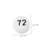 HONMEET 75pcs Plastic Lottery Balls Raffle Game Balls for Parties Raffle Drawing Easy to Find and Use view 2