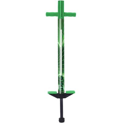 Flybar Glow Jolt Pogo Stick Kids Ages 6 and Up, 40 to 80 Pounds, Perfect for Beginners, Easy Grip Foam Handles, Anti-Slip Foot Pegs, Outdoor Toys for Boys, Jumper Toys for Girls