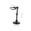 4pcs Wear Resistant Desktop Figure Stand Set for Action Figures and Models Sturdy Plastic Display Holder for Collectibles and Figurines Model Rack 411 view 2