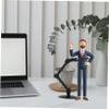 4pcs Wear Resistant Desktop Figure Stand Set for Action Figures and Models Sturdy Plastic Display Holder for Collectibles and Figurines Model Rack 411 view 3