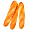 Abaodam 3pcs Realistic Long Bread Props French Bread Model for Play Photography Display Break Resistant Artificial Fake Loaf for Adults Kids view 1