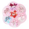GLSTOY Fashionable Kids Earring Storage Box 7 Pairs Clip-on Earrings for Girls Party Favors view 1