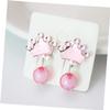 GLSTOY Fashionable Kids Earring Storage Box 7 Pairs Clip-on Earrings for Girls Party Favors view 4