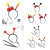Cartoon Pattern Headbands Face Makeup Headwear Plush Ants Bees Party Headdress For Costume And Birthday Parties view 2