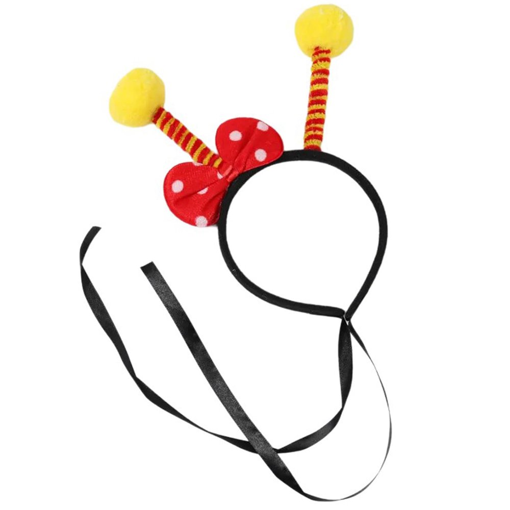 Cartoon Pattern Headbands Face Makeup Headwear Plush Ants Bees Party Headdress For Costume And Birthday Parties