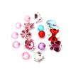 UPKOCH 7-piece Kids Clip-on Earrings Set for Girls Cartoon Style Glow Party Accessory Box view 1