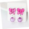 UPKOCH 7-piece Kids Clip-on Earrings Set for Girls Cartoon Style Glow Party Accessory Box view 2