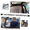 Beatifufu Safe Observation Rearview Mirror Car Viewing Mirror Easy Install Led Backseat view 3