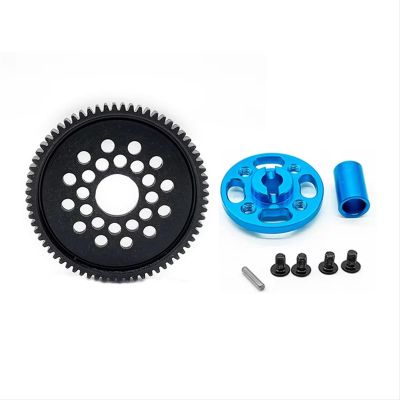 RC Car Accessories Compatible with Tamiya for Tt02 Tt02D 1/10 RC Model Car High for Speed Metal Big Gear Kit 68T 54500 Kit Rz007