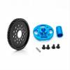 RC Car Accessories Compatible with Tamiya for Tt02 Tt02D 1/10 RC Model Car High for Speed Metal Big Gear Kit 68T 54500 Kit Rz007 view 2