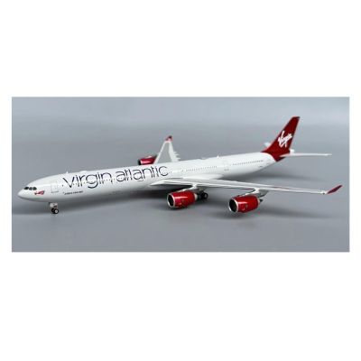LIUSANGLIU Scale Aircraft 1/400 for Virgin Airlines A340-600 Aircraft Model G-VWEB Alloy Finished Aircraft Model Display Plane Model Suitable for Display