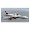 LIUSANGLIU Scale Aircraft 1/400 for Virgin Airlines A340-600 Aircraft Model G-VWEB Alloy Finished Aircraft Model Display Plane Model Suitable for Display view 3