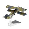 LIUSANGLIU Scale Aircraft 1/72 for UK Swordfish Mk I Biplane Fighter Model Operation Torch HMS Biter (Wing Folding) Decoration Office Suitable for Display view 2