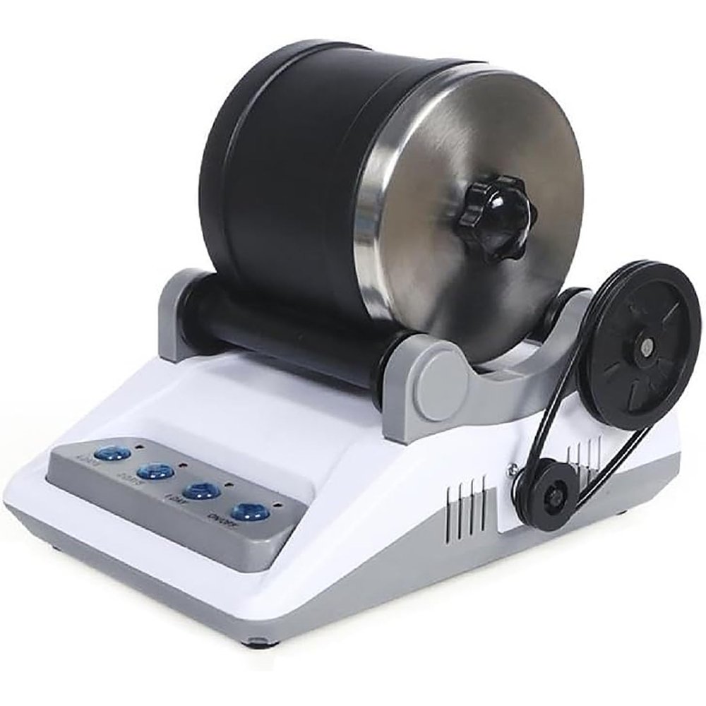 Professional Rock Tumbler Kit, Electric Gemstones Polisher DIY Stone Polishing Toy with 7 Day Polishing Timer Used for Intellectual Development, Hands-on Brain-cultivation, Interest Cultivation