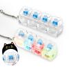2 Pcs Keyboard Fidget Toy for Adult, Cat Shape Clicker Keyboard Fidget Keychain with LED Lights, White 4-in-1 Loud Stress Relief Fidget Keyboard for Anxiety Decompression (White) view 1
