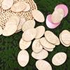27pcs Easter Egg Fillers, Wooden Easter Reward Tokens Coins Include 24 Different Designs and 3 Blank DIY Tokens Basket Stuffers Activities Gifts for Kids (Egg Shape) view 2