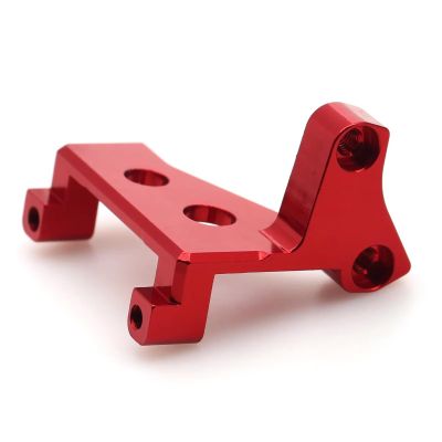 for Traxxas for TRX-4 1/10 Gear Box Diff Servo Mount RC Car Replacement Aluminum Alloy Servo Mount RC Car Accessory Repair Part RC Car Repair Kit