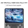 30000 Games in 1 Handheld Game Console, 3.5" HD IPS Screen Mini Retro Gaming Console, 3800mAh, Built-in 256G TF Card Portable Retro Handheld Game Consoles Open Source Console-Black view 2