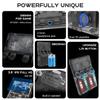 30000 Games in 1 Handheld Game Console, 3.5" HD IPS Screen Mini Retro Gaming Console, 3800mAh, Built-in 256G TF Card Portable Retro Handheld Game Consoles Open Source Console-Black view 4