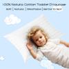 100% Cotton Toddler Pillow Protectors with Invisible Zipper, 600 Thread Count Sateen Wave Soft Breathable Hypoallergenic Nursery Pillowcases for Kids, 13x18 Inches, Set of 2 view 3