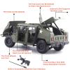 1/18 Scale Hmmwv Battlefield Vehicle Model Fighter Military Model Diecast Tank Model for Collection view 3