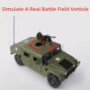 1/18 Scale Hmmwv Battlefield Vehicle Model Fighter Military Model Diecast Tank Model for Collection view 4
