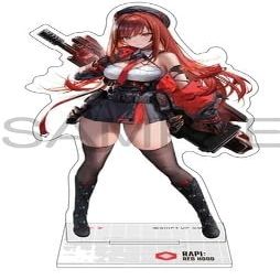 Algernon Products Goddess of Victory: NIKKE Acrylic Stand Lapi: Red Hood Approx. H 4.2 x W 2.4 inches (107 x 61 mm), Acrylic