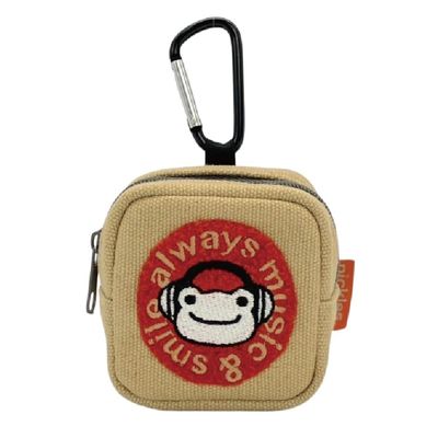 Nakajima Corporation Frog Pickle Always Music Carabiner Mini Pouch 212870-25 H 7 x W 6.5 x D 4 cm