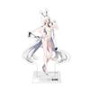 Algernon Products Goddess of Victory by Nikke Acrylic Stand, Blan, Approx. H 4.6 x W 1.6-3.6 inches (118 x 41-92 mm), Acrylic view 1