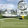 Eachup 10FT Inflatable Balloon House for Kids Adults,TPU White Commercial Inflatable Bubble House Ball Pit,Bubble Tent Dome Playground Set with Double Blower for Backyard Birthday Wedding Party view 2