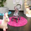 Knorrtoys Liba 16844 Doll's Buggy Star Grey Pink view 2
