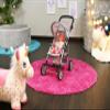 Knorrtoys Liba 16844 Doll's Buggy Star Grey Pink view 3