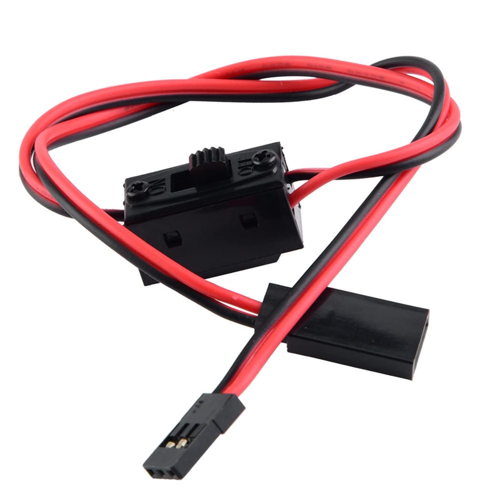 Black Black HillingIdent Food Switch, Light Control Food Switch, Automobile Management Motor for The RC Model Boat