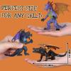 KarberDark 12 Pcs Dragon Toy Set with Gift Box, 4 Inch Realistic Mini Dragon Figures for Kids 3-5, 5-7, Party Favors, Birthday Decorations, Cake Toppers, Collectible Figurines for Boys Girls view 3