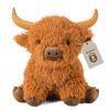 5lbs Highland Cow Weighted Stuffed Animals, 16in Tall Big Highland Cow Plush Toy, Soft Adorable Stuffed Animal for Kids and Adults Highland Cattle Gift Plushie Decor view 1