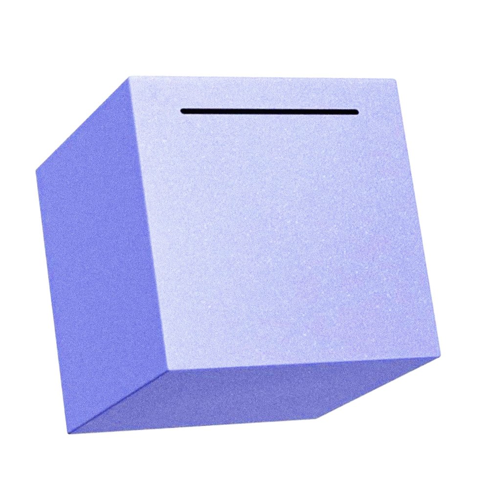 Adult Piggy Bank, Stainless Steel Piggy BankMetal Saving Box, Piggy Bank for Adults Must Break to Open (Purple, 4.7 inches)