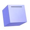 Adult Piggy Bank, Stainless Steel Piggy BankMetal Saving Box, Piggy Bank for Adults Must Break to Open (Purple, 4.7 inches) view 1