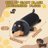30'' Giant Black Dachshund Dog Plush Stuffed Animal- Big Weiner Dog Plush Pillow Plushies, Large Dachshund Plush Toy, Hugging Weiner Dog Stuffed Animal, Birthday Gifts for Kids Valentines Day Gift view 2