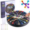Brainy Knots Rope Untangling Game, 10Pcs Twisted Rope Puzzle Game,Strategy Untangling Challenge Puzzle, String Solution Central Lacing Travel Toys for Adults Kids(Black) view 1