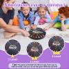 Brainy Knots Rope Untangling Game, 10Pcs Twisted Rope Puzzle Game,Strategy Untangling Challenge Puzzle, String Solution Central Lacing Travel Toys for Adults Kids(Black) view 4