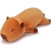 30'' Giant Capybara Plush Stuffed Animal- Capybara Plush Pillow Plushies, Large Sleeping Capybara Plush Toy, Cute Hugging Capybara Stuffed Animal, Birthday Gifts for Kids Girls Boys view 1