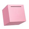 Adult Piggy Bank, Stainless Steel Piggy BankMetal Saving Box, Piggy Bank for Adults Must Break to Open (Pink, 5.9 inches) view 1