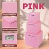 Adult Piggy Bank, Stainless Steel Piggy BankMetal Saving Box, Piggy Bank for Adults Must Break to Open (Pink, 5.9 inches) view 3