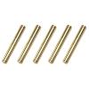 5PCS RC Boat Brass Rudder Bushing Ships Model Accessories, 4mm Outer Diameter, 2mm Inner Diameter, Multiple Heights Available(25mm) view 1