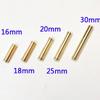 5PCS RC Boat Brass Rudder Bushing Ships Model Accessories, 4mm Outer Diameter, 2mm Inner Diameter, Multiple Heights Available(30mm) view 2
