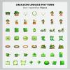 100Pcs Cartoon St Patricks Day Stickers, Waterproof St Patricks Day Sticker for Water Bottle Laptop Phone Cases Planner Skateboard Luggage Party Favor Decor St Patricks Day Decorations C1Q1Z1F view 4