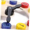 Vaguelly Colorful Number Clock Educational Teaching Tool for Cognitive Learning Montessori Early Education Props Ideal for ' Learning Activities 1pc view 3